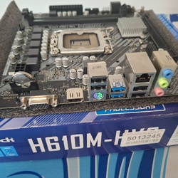 Материнская плата LGA 1700 Asrock h610m-hvs